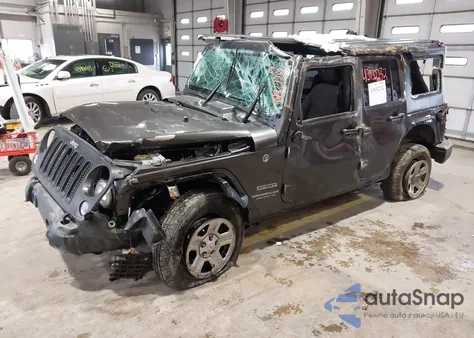 2017 Jeep Wrangler Unlimited Sport 4X4 z USA, uszkodzony, nr VIN 1C4BJWDG2HL591359